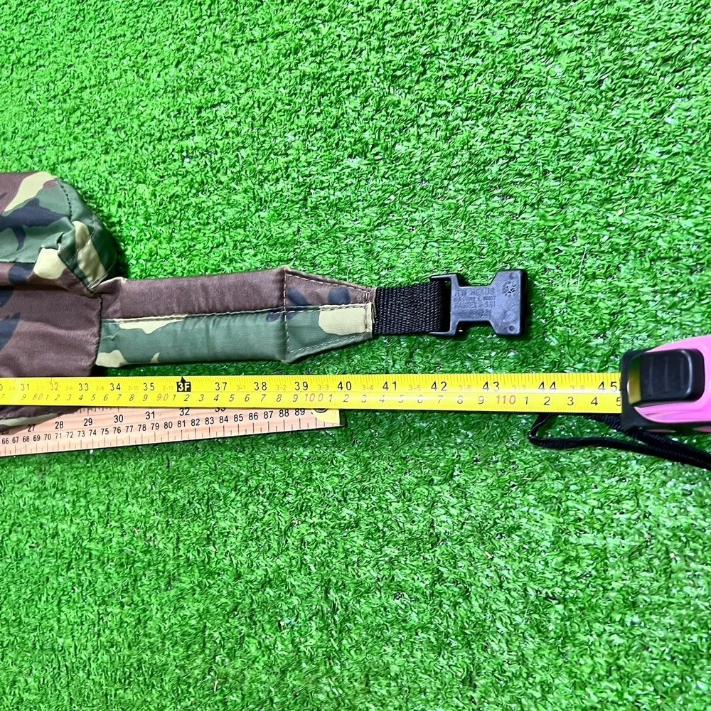 Vintage Camo Fanny Pack USA Made Hunting Waist Ammo‎ Bag Woodland NWOT
